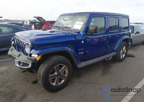 2019 Jeep Wrangler Unlimited Sahara 4X4 z USA, uszkodzony, nr VIN 1C4HJXEG0KW657685